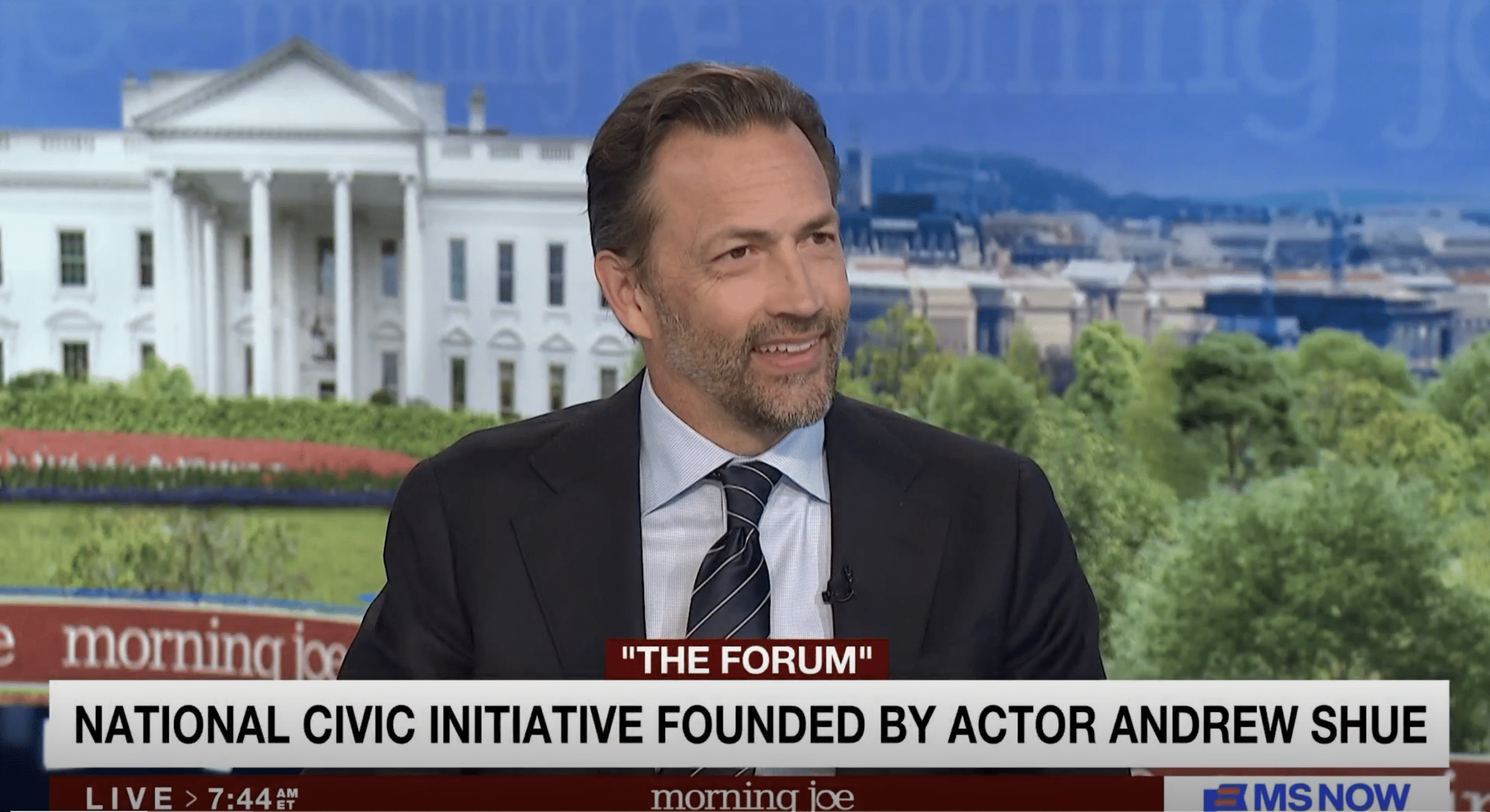 Actor Andrew Shue launches bipartisan initiative ‘The Forum’ to unify voters
